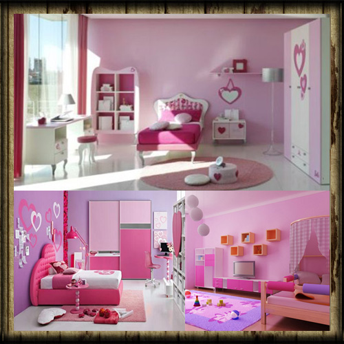 ピンクがかわいい海外の子供部屋 オシャレな部屋 インテリア 雑貨